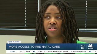 More access to pre-natal care