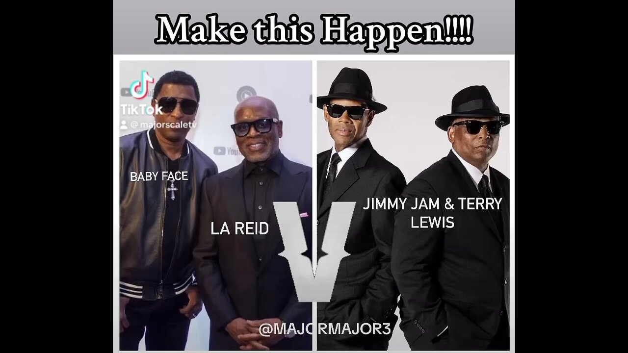 LA Reid & BabyFace Verzuz Jimmy Jam & Terry Lee