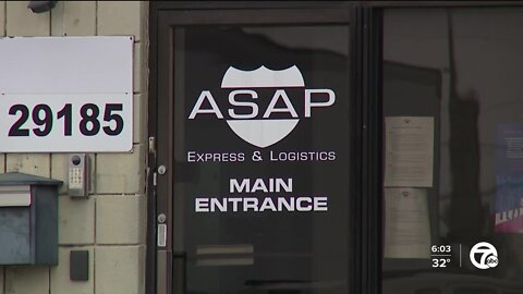 Logistics company says mandates impacted business, then mandate protests impacted business