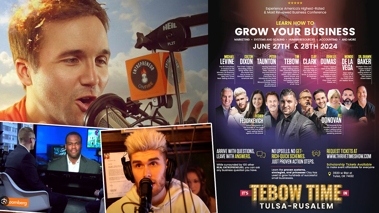 Colton Dixon | Hit-Making Recording Artist Colton Dixon Joins Tebow At Clay Clark's 2-Day Business Growth Workshop (June 27-28 2024) + Colton Dixon Shares His Journey Into the Chart-Topping Recording / Music Industry