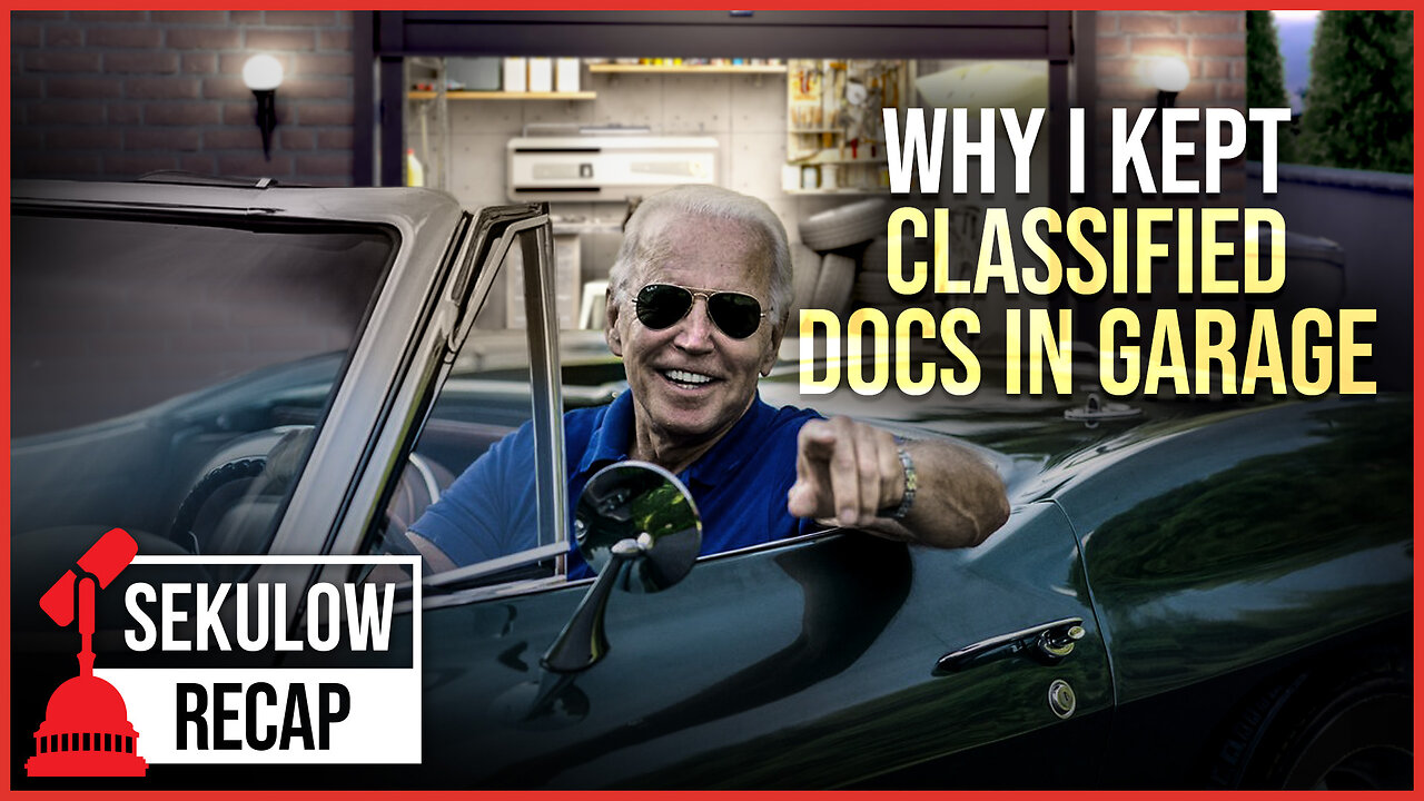 Biden Answers Why He Kept Classified Docs Next to His Corvette