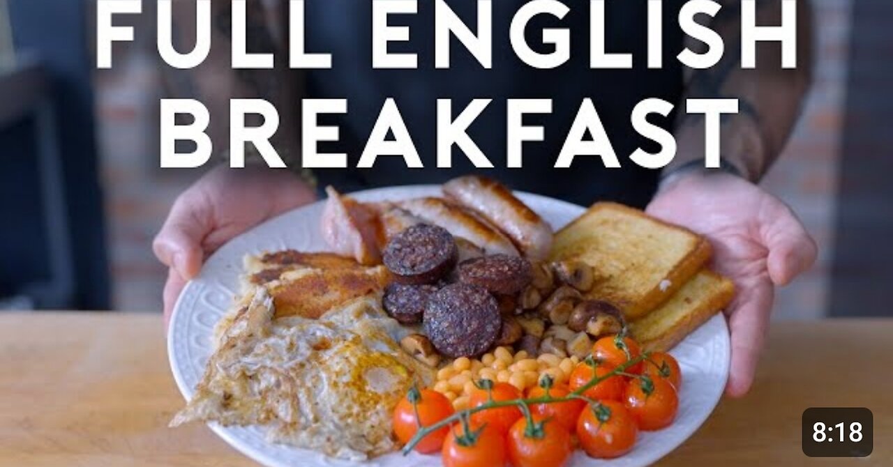 English morning Breakfast