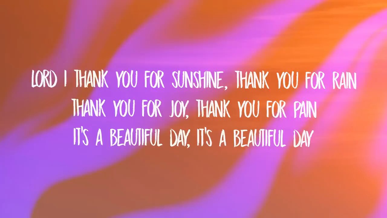 TRINIX x Rushwan - It's A Beautiful Day(Lyrics)|lord I thank you for the sunshine