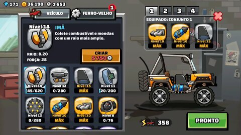 #hillclimbracing2 #corrida ENTRE NA EQUIPE , NOME OS LEOES !