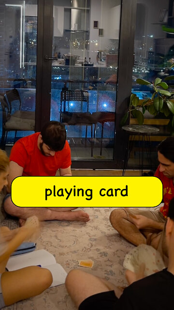 Playing cards with friends is a fun and social activity that can be enjoyed