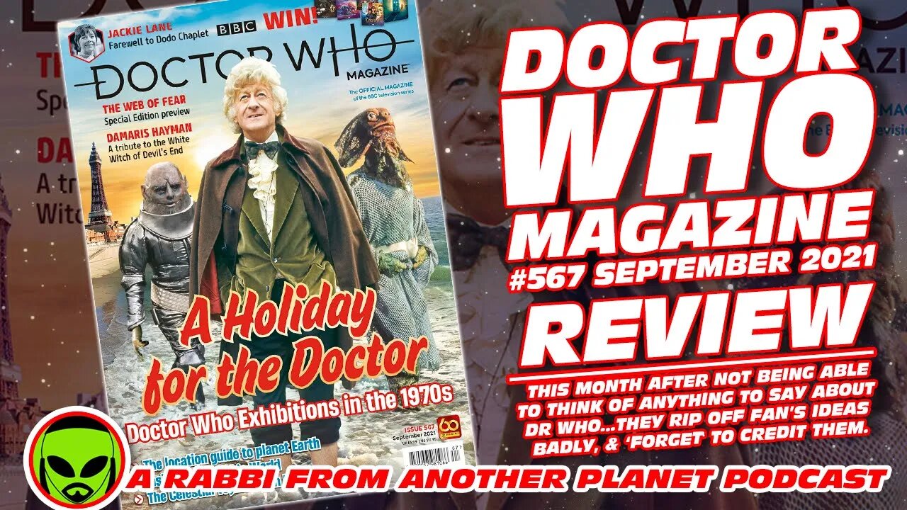 Doctor Who Magazine #567 Review - In Which a Depressed Editorial Team Rips off Fandom