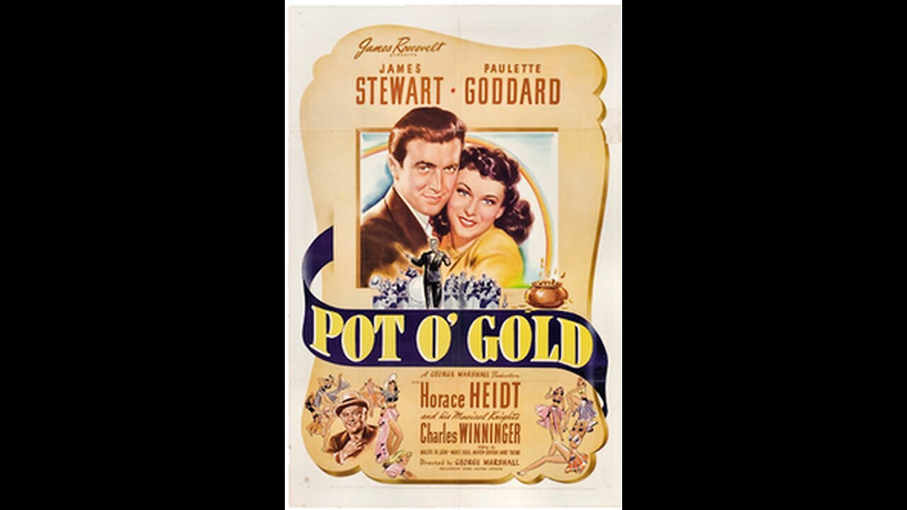 Pot o' Gold 1941 Romantic comedy, musical.!