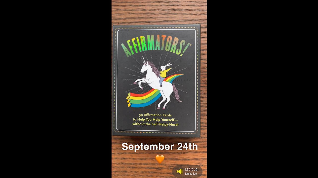 September 24th oracle card