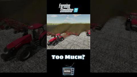 Too Much? | Farming Simulator 22 | #shorts