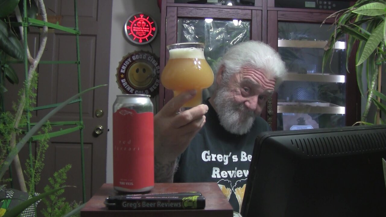 Beer Review # 4713 The Veil Brewing Co redferrari Double IPA