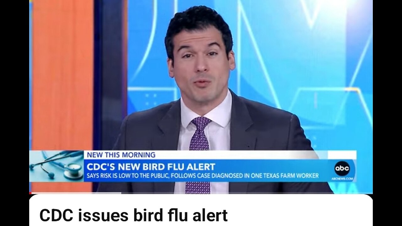 CDC issues bird flu alert