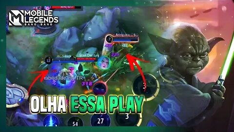 FIZ A JOGADA MAIS ABSURDA DE CYCLOPS NESSA PT | MLBB