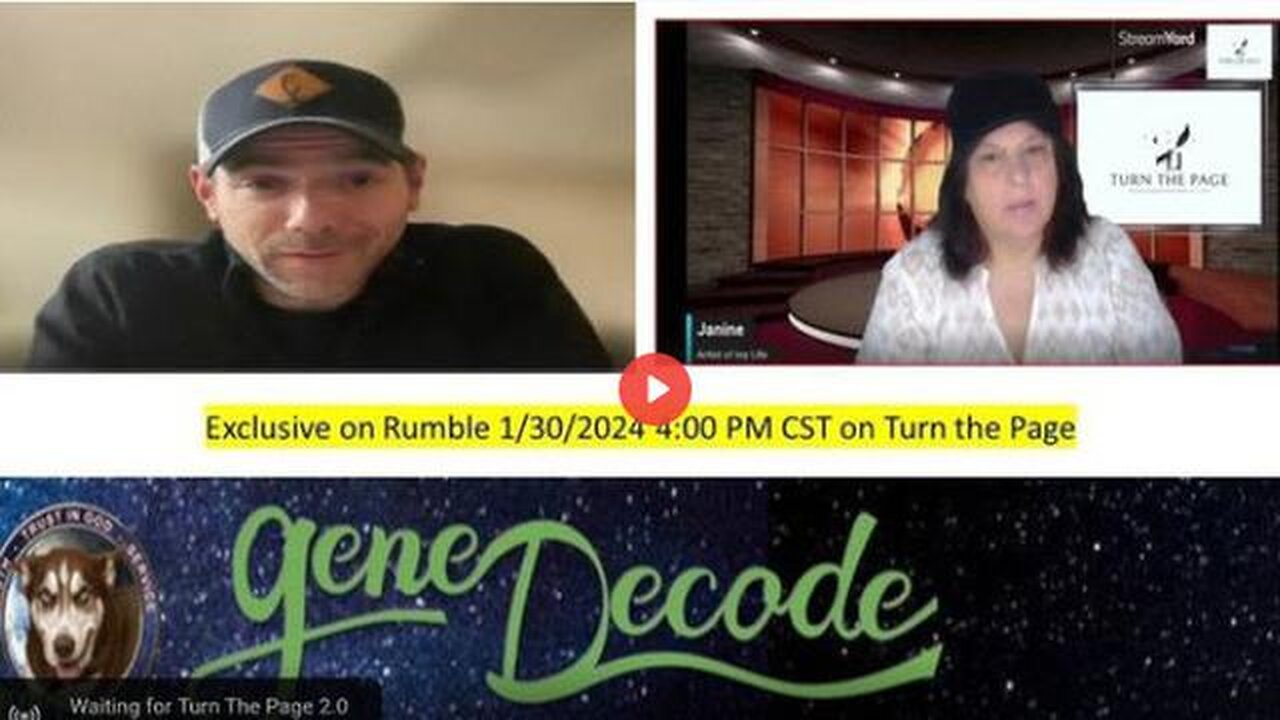 RT on TTP with Janine & Gene Decode