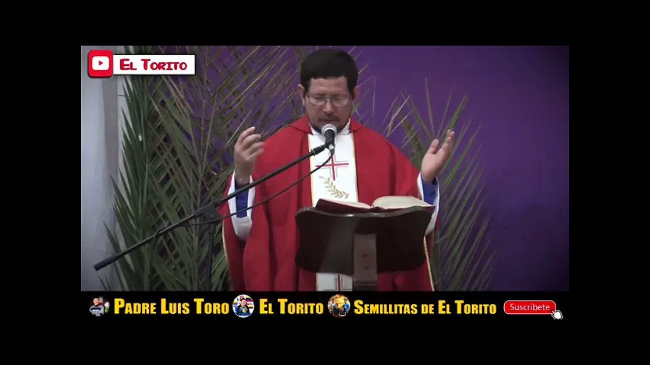 La pasión de nuestro Señor Jesucristo. Padre Luis Toro.
