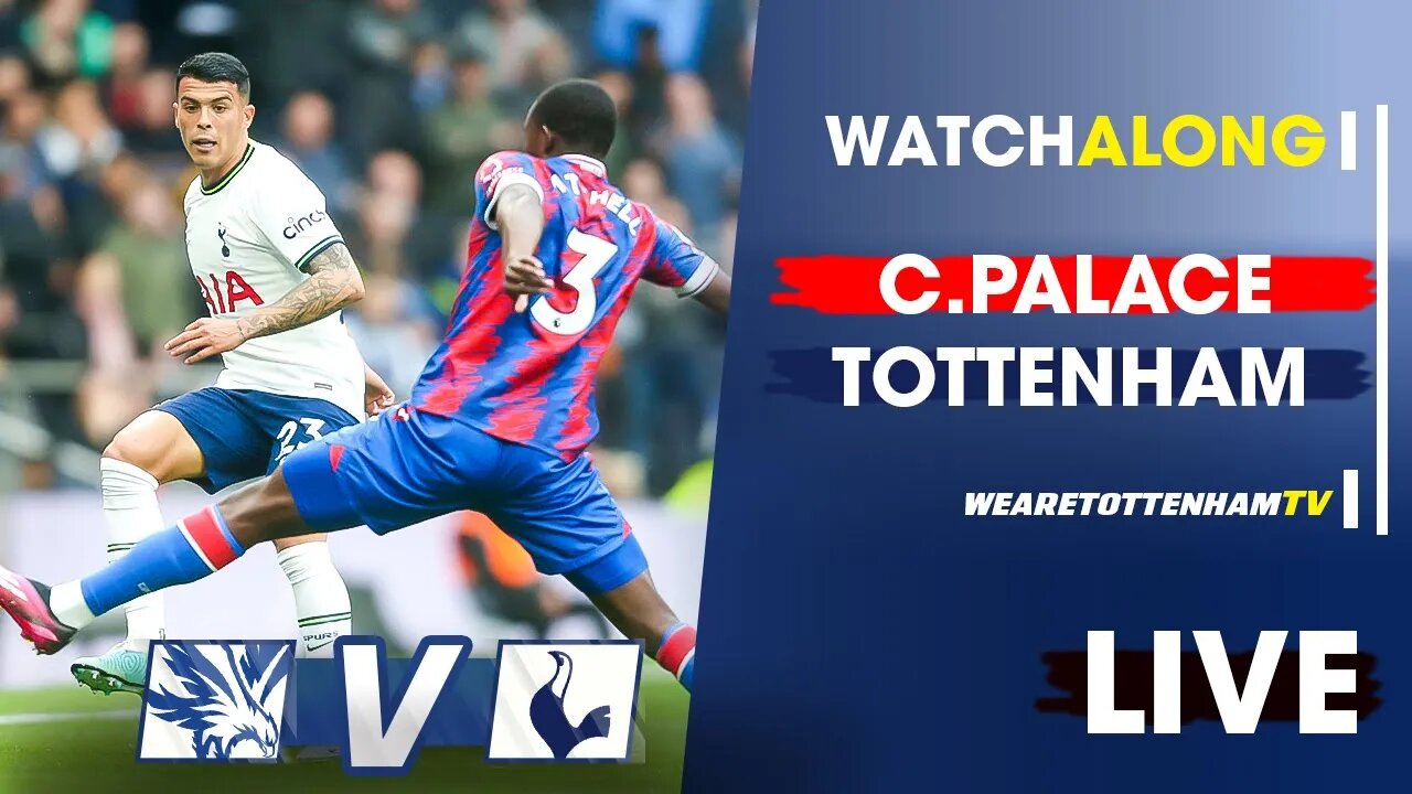 Crystal Palace Vs Tottenham • Premier League [POST MATCH FAN SHOW]