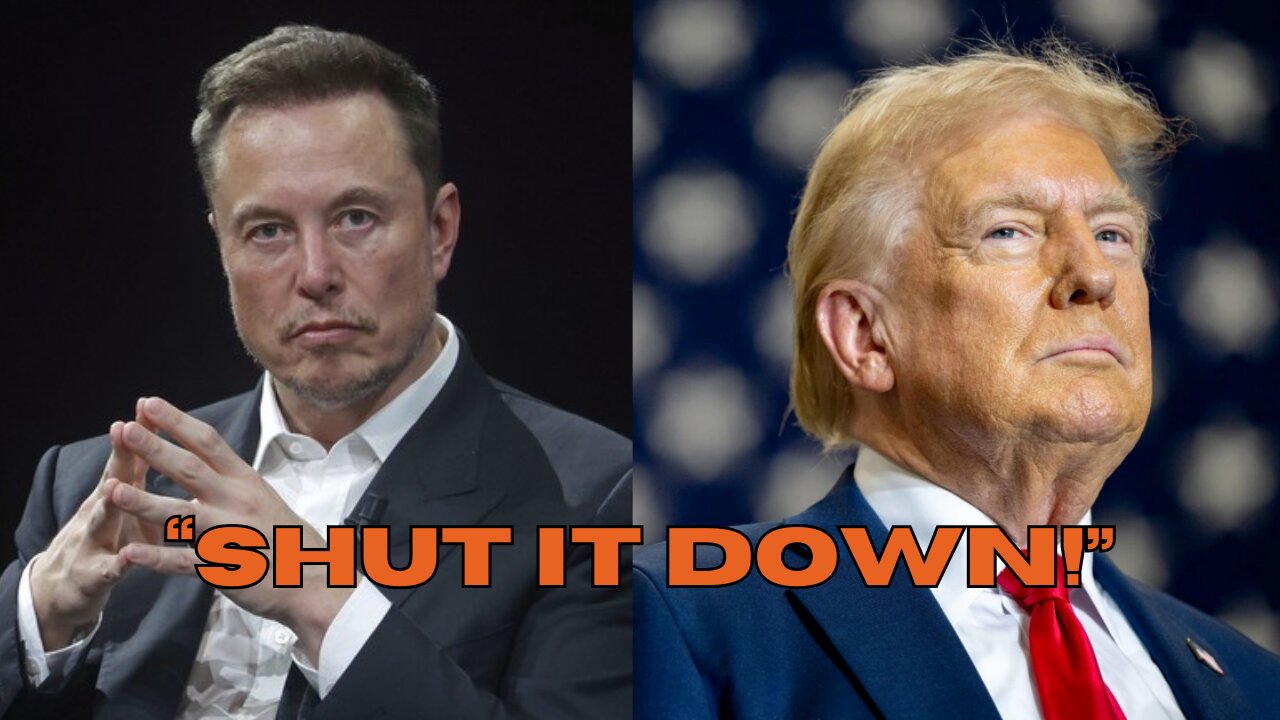 Elon Musk and Donald Trump HALT congress from passing bloated spending bill!