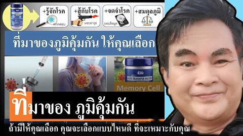 ที่มาของ ภูมิคุ้มกัน กับ ผลิตภัณฑ์ 4ไล้ฟ์