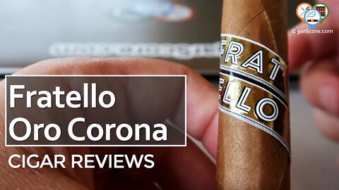 I JUST CAN'T! The FRATELLO ORO Corona - CIGAR REVIEWS by CigarScore