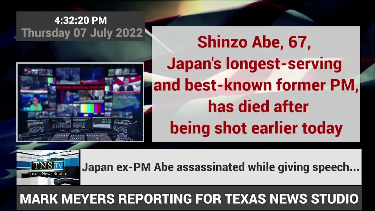 Japan’s ex-leader Shinzo Abe assassinated during a speech