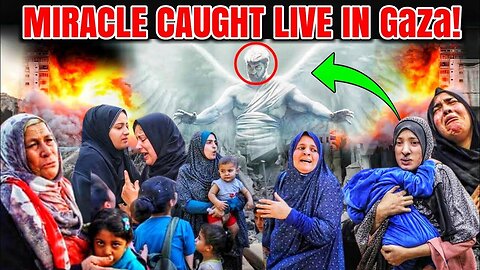 Angel appeared to 20 Muslim women in Gaza & saved them from being killed!