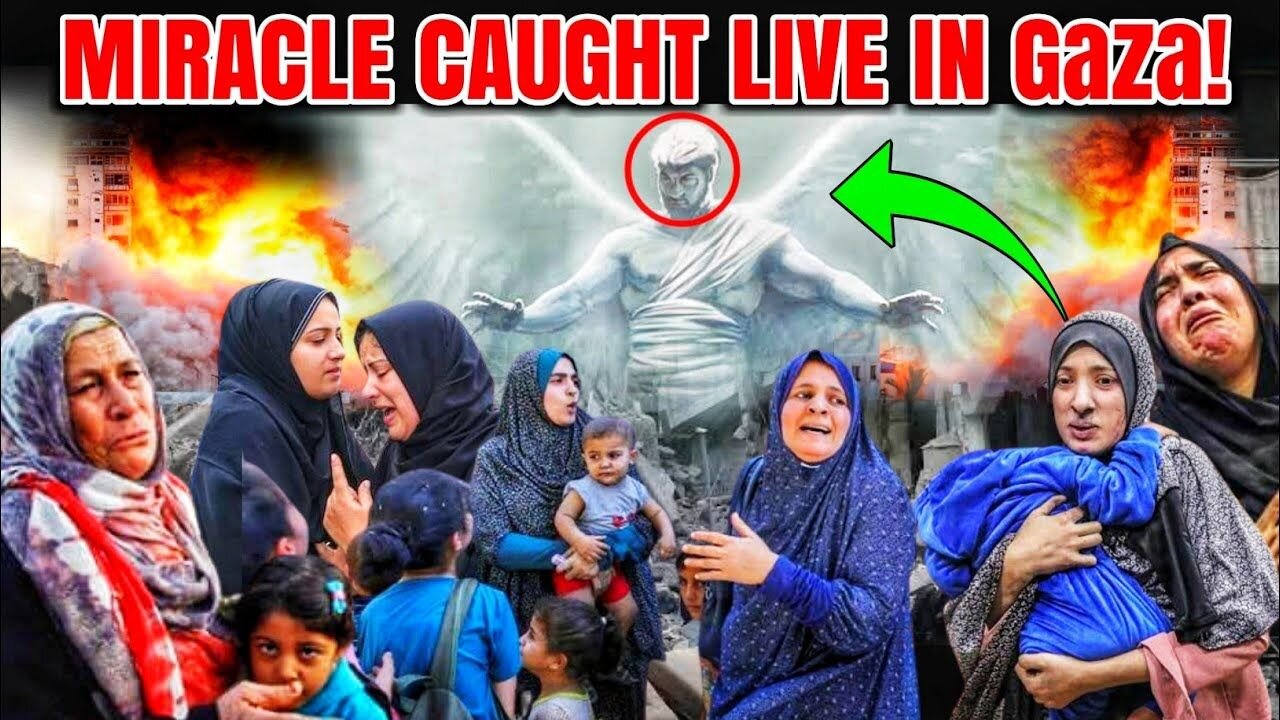 Angel appeared to 20 Muslim women in Gaza & saved them from being killed!