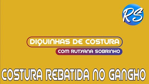 Costura Rebatida no Gancho - DEP 247