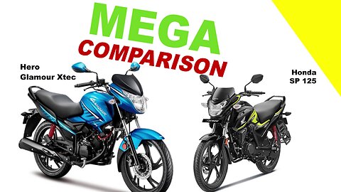Hero Glamour Xtec vs Honda SP 125_Kuch Bhi