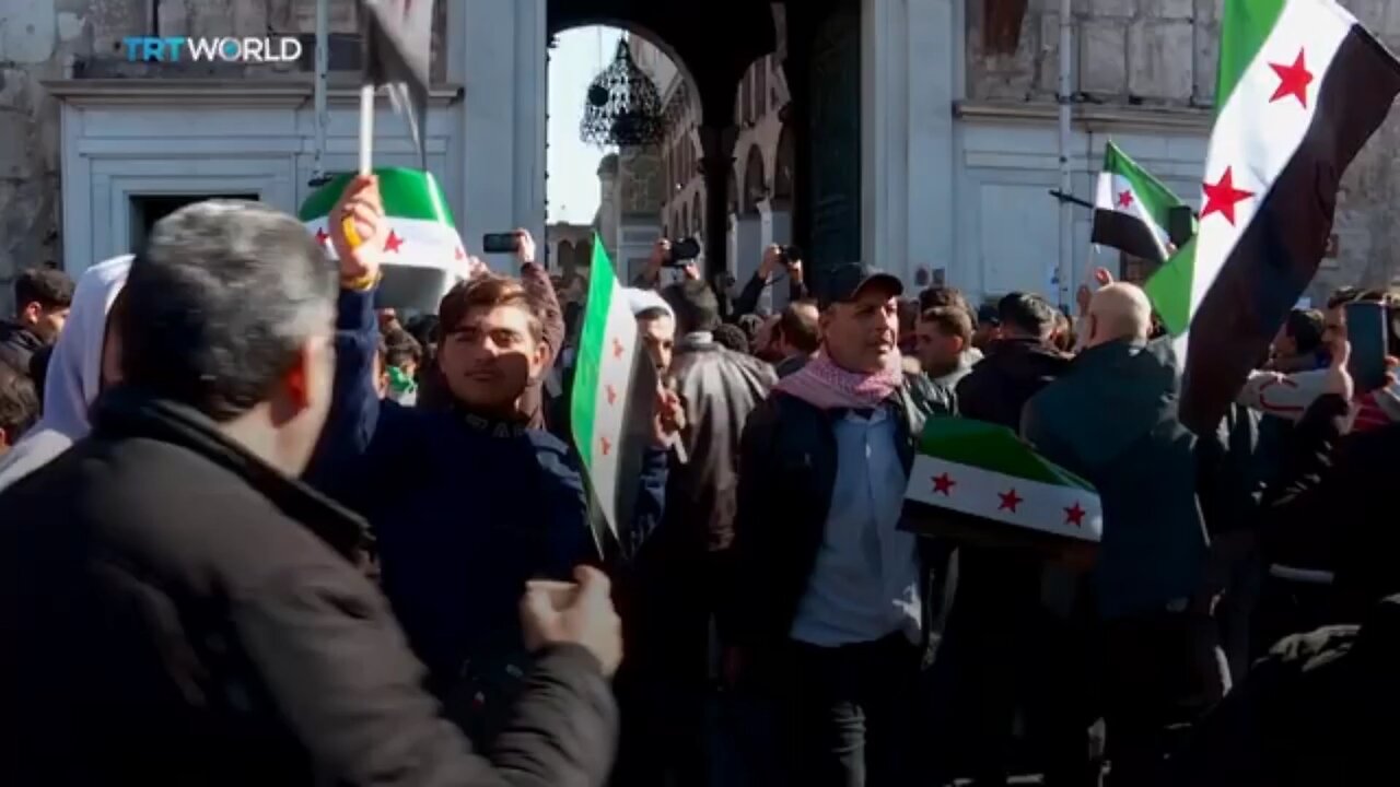 Millions of Syrians celebrate victory Friday as Assad regime falls