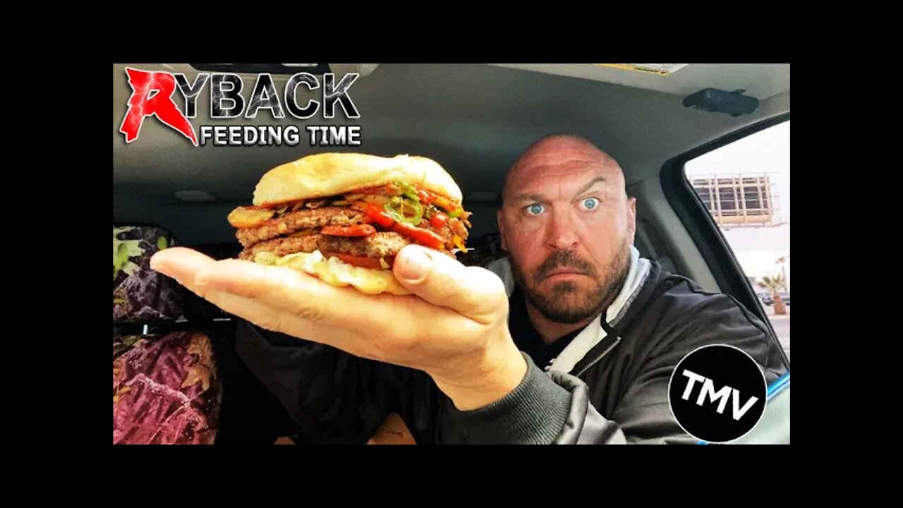 Ryback Feeding Time TMV Debut of The Ryback Burger