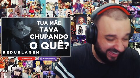 (REACT) Death Note Esculhambado (Paródia Redublagem) - @Pabollo