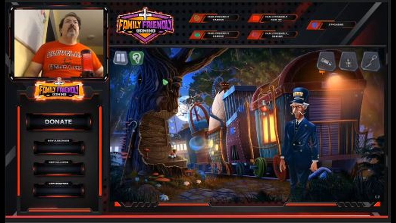 Moontrain Pointing and Clicking in this Adventure