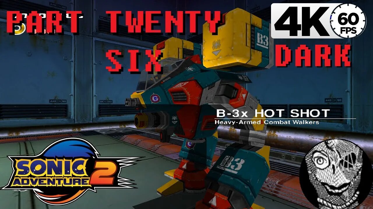 (PART 26) Sonic Adventure 2 4k [Shadow vs B 3x HOT SHOT] Dark Side Storyline