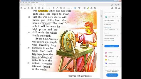 Class 5 English A 13 4 2021