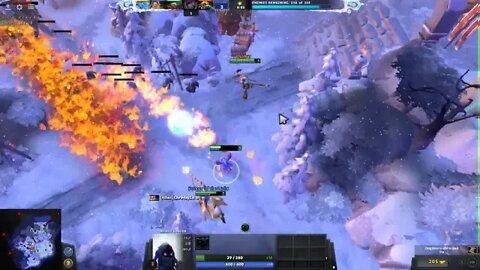 Dota 2 Frosthaven event gameplay!!!