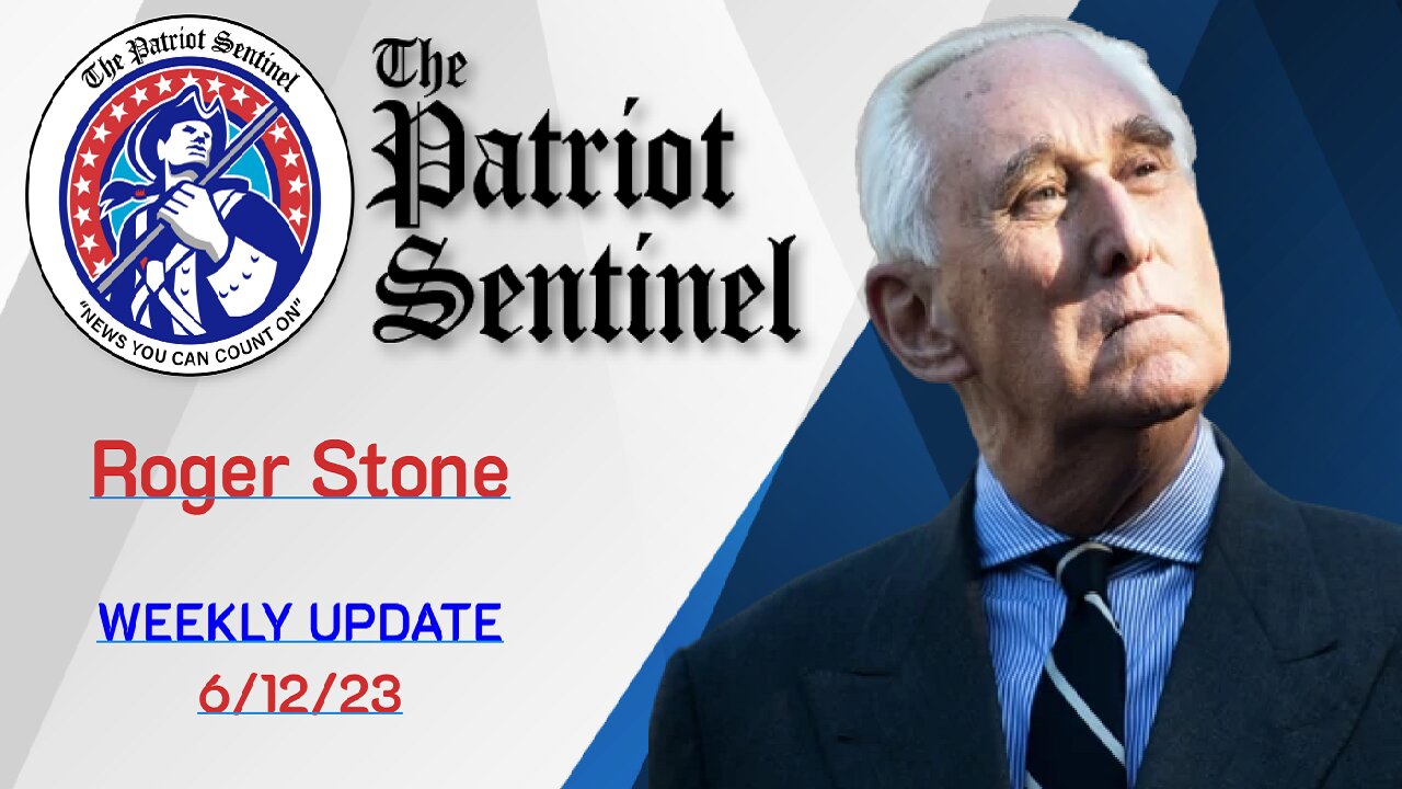 Roger Stone Interview on Joe Biden Bribery, Trump Resiliency, Obama & Barr Obstruction & Weaponization of the DOJ | Patriot Sentinel Podcast