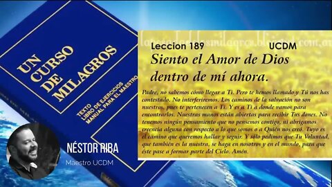 Lección 189 de Un Curso de Milagros