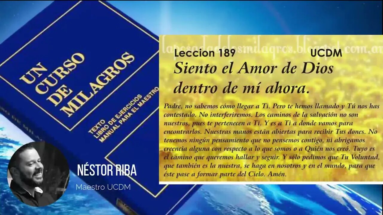 Lección 189 de Un Curso de Milagros