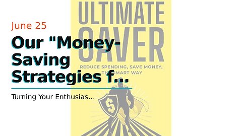 Our "Money-Saving Strategies for Everyday Life" Diaries