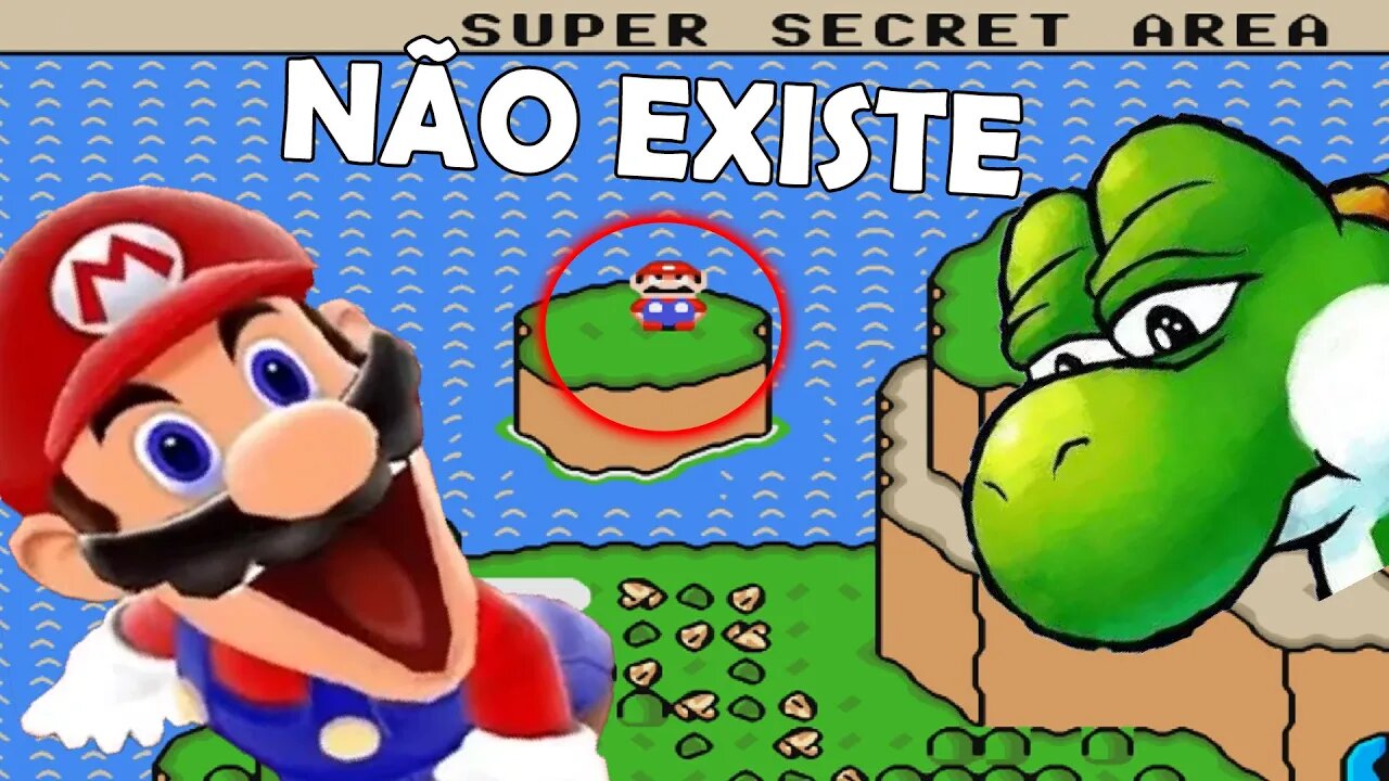 MAIORES MENTIRAS DO SUPER MARIO WORLD