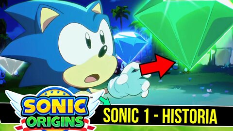 Sonic ORIGINS - Historia Sonic 1 #shorts