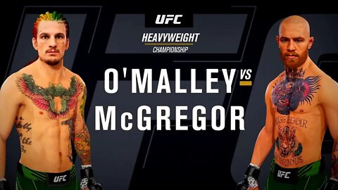 EA Sports UFC 4 Gameplay Conor McGregor vs Sean O'Malley