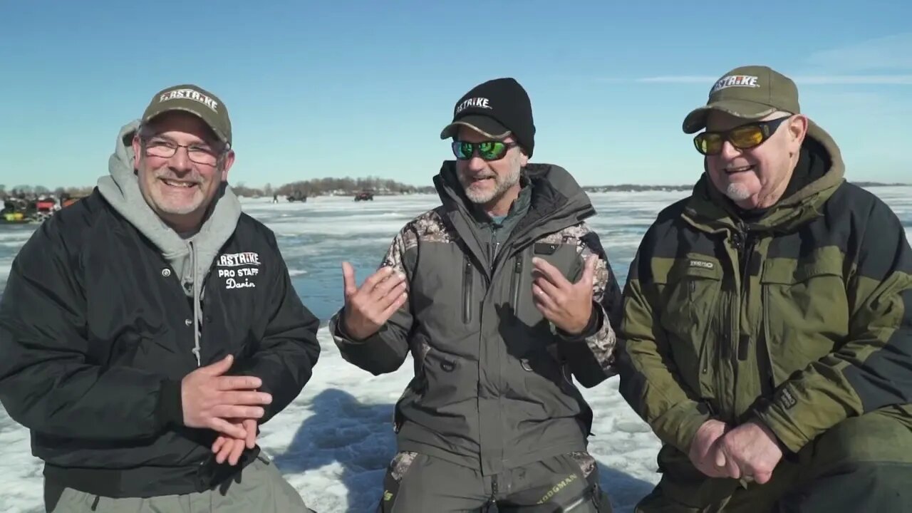 Using Ice Rods as a Tipup for Northern Pike