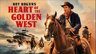 HEART OF THE GOLDEN WEST (1942) Roy Rogers | Adventure, Drama | B&W | Old Hollywood