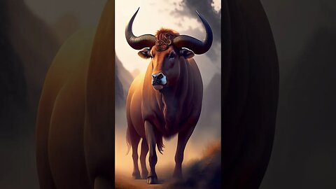 Angry Bull #animal #animation #shorts #majestic #royal #sound #short