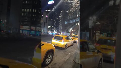 Columbus Circle New York City 2021.