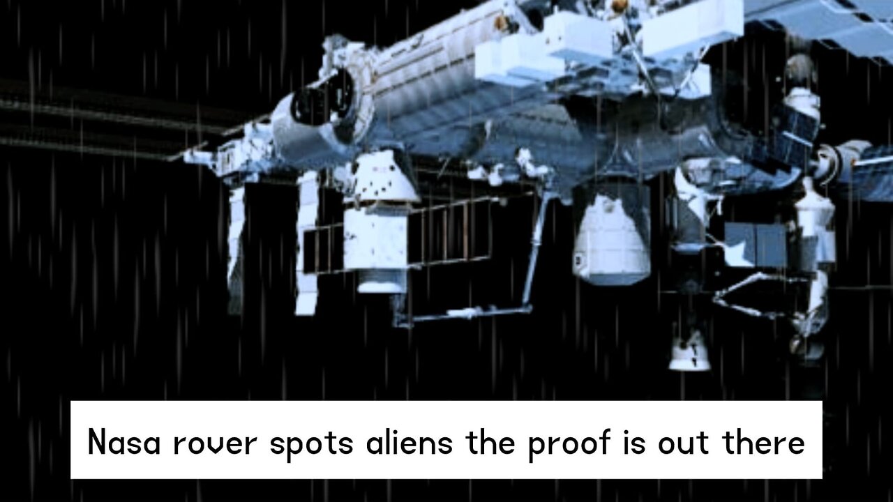 Nasa Rover spots alien the proof is out there