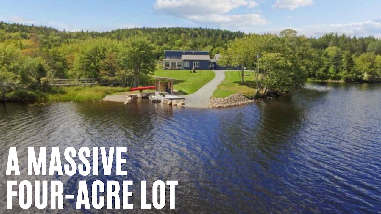 A House For Sale In Nova Scotia Comes With Its Own Private Island & It Only Costs $524K