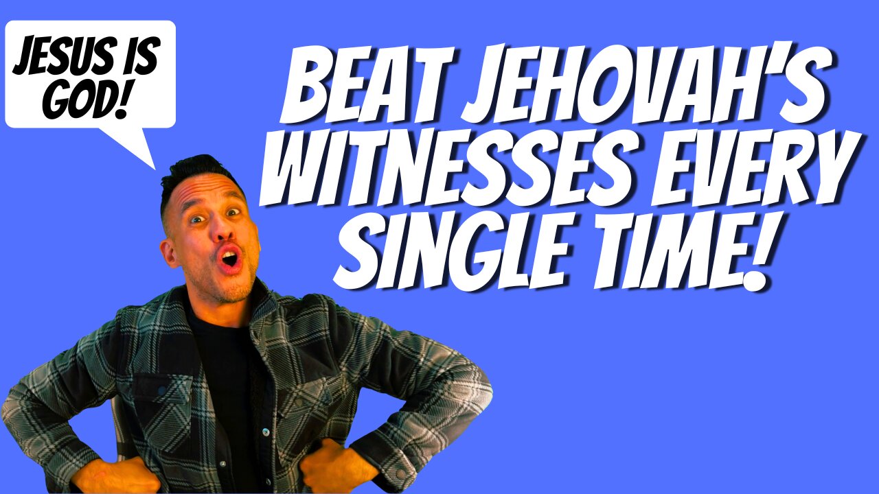 Want to OUTSMART Jehovah's Witnesses? Watch This Now!