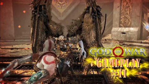 God Of War 4 - GamePlay#11 - Apanhei muito da Valquíria e tive que fugir para salvar o garoto #God