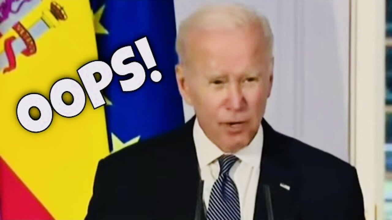 OMG…Joe just accidentally Recited RUSSIAN Talking Points: “(NATO) is Threatening its Posture” 🤦♂️